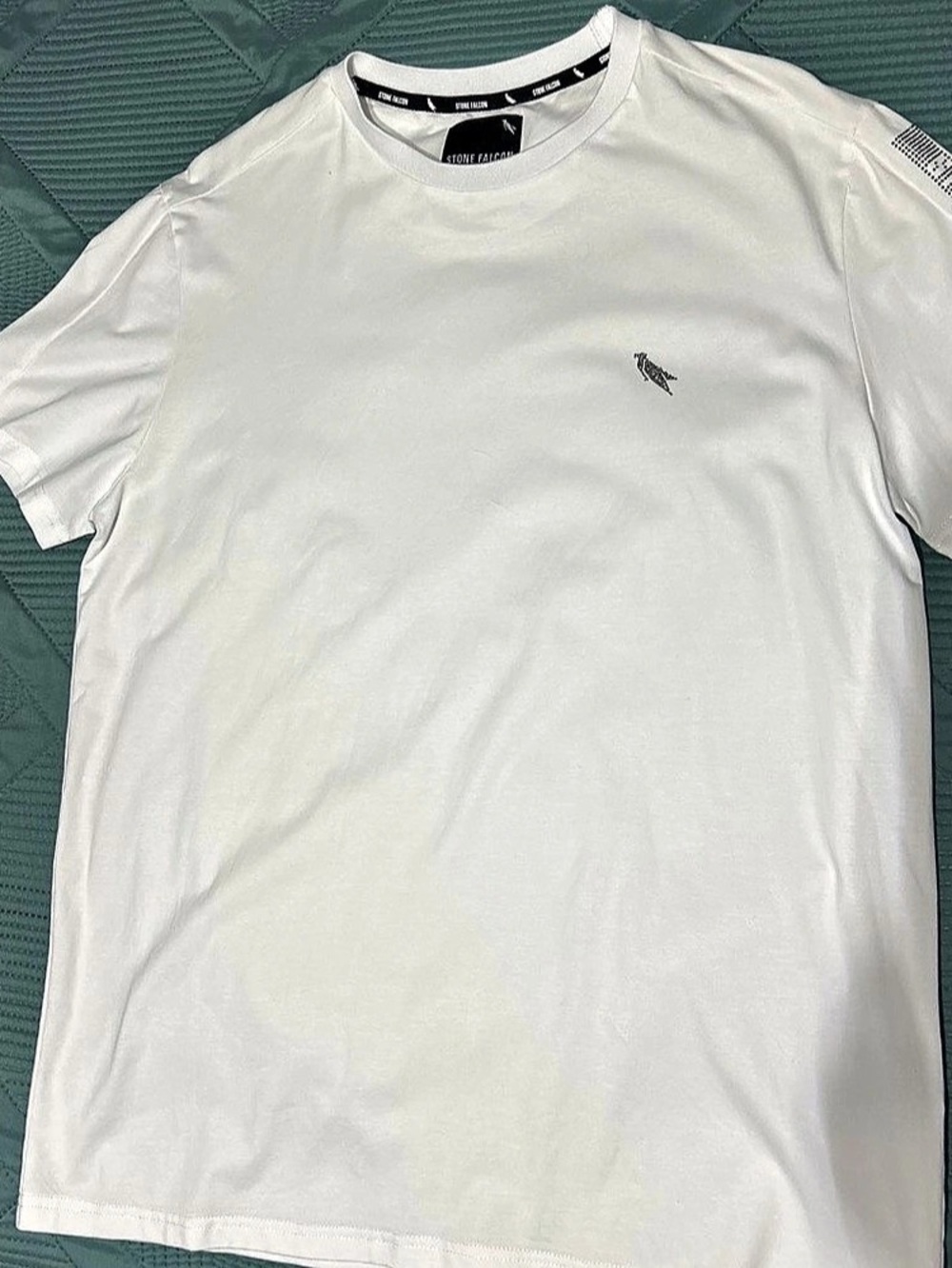 Stone Falcon Men's Cotton Short Sleeve Tee Size Large Like New